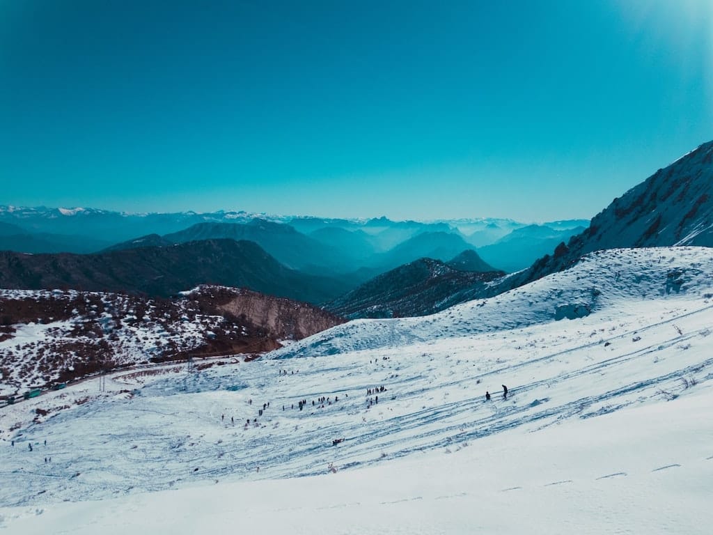 Skiing In Iran