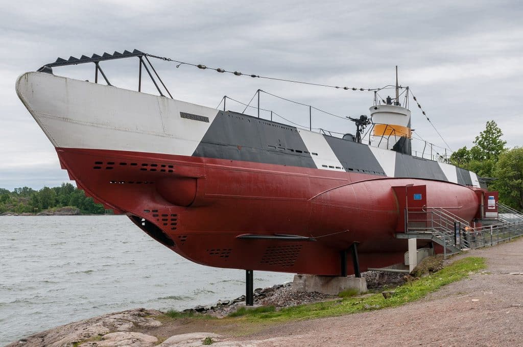 Submarine Vesikko | best things to do in finland