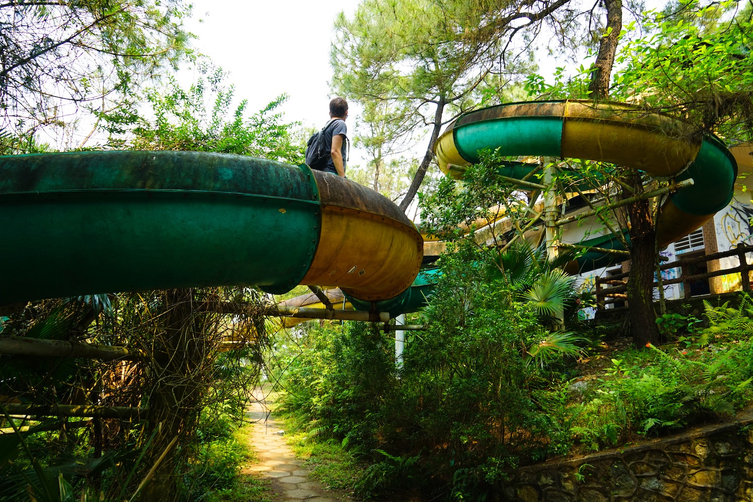 Sneaking Into The Abandoned Ho Thuy Tien Waterpark In Vietnam