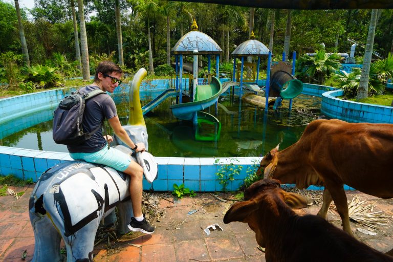Sneaking Into The Abandoned Ho Thuy Tien Waterpark In Vietnam