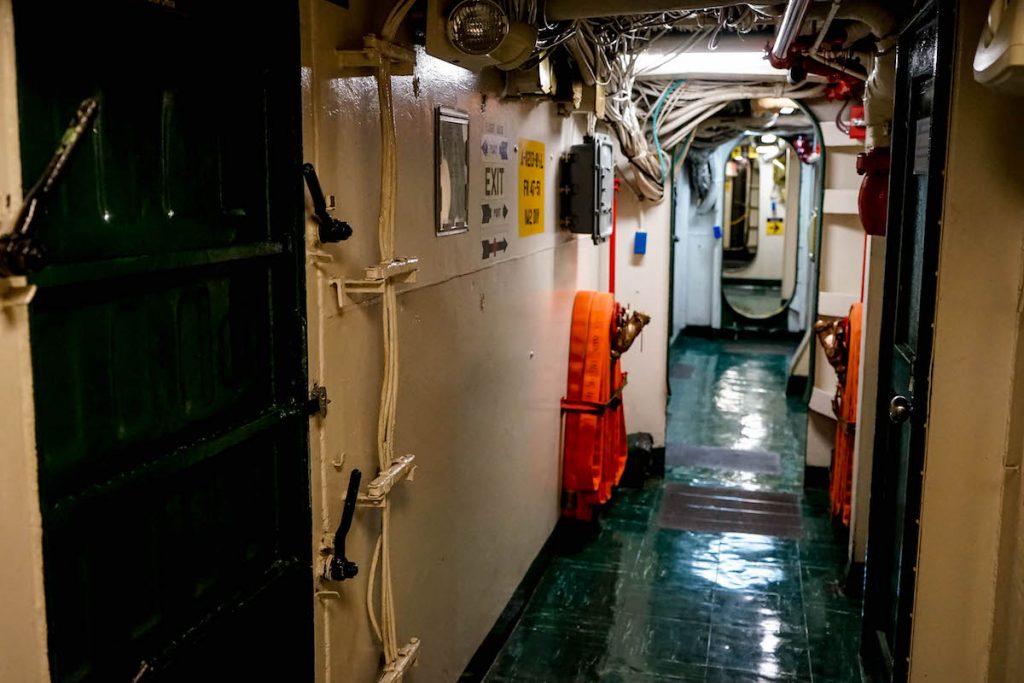 uss midway museum interior