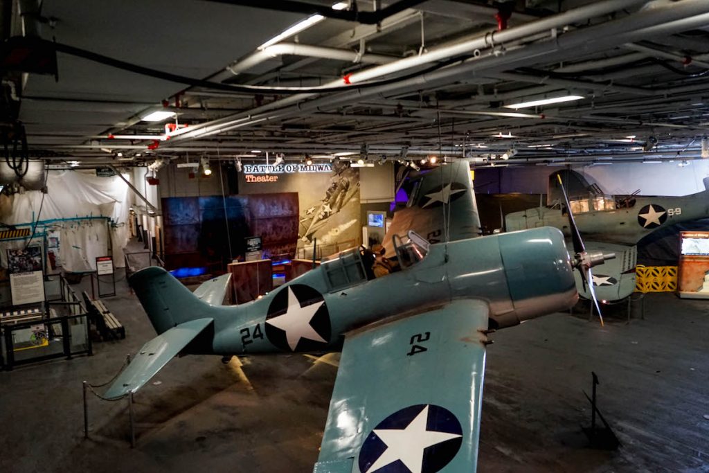 uss midway museum interior