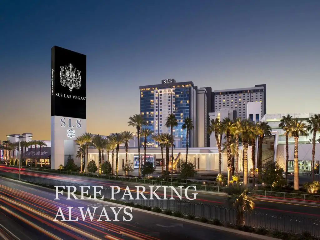 SLS Vegas Free Parking