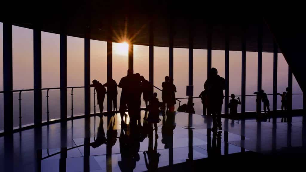 Marvel At The Panoramic View Of Shanghai From Shanghai Tower Observation Deck