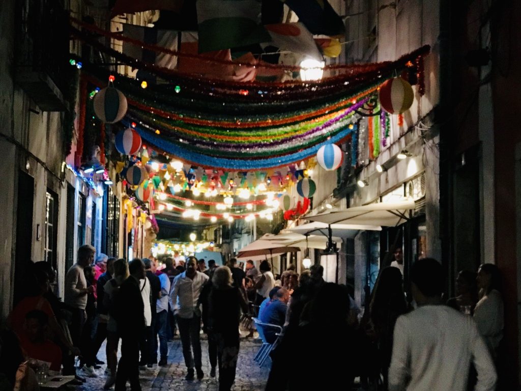 Bairro Alto Lisbon Portugal