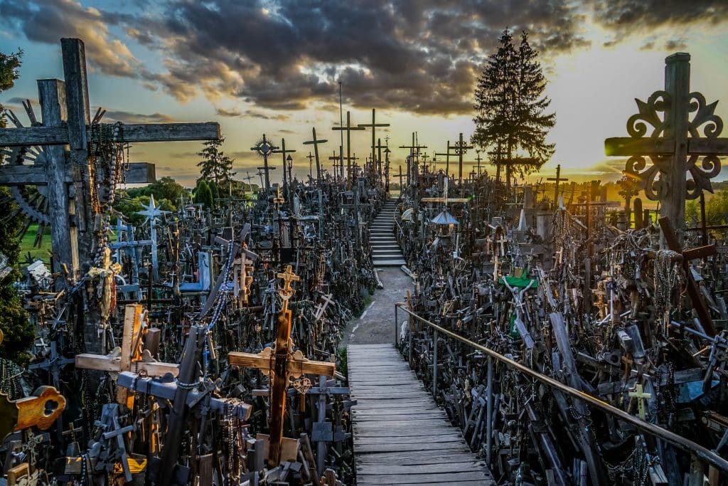 The Transcendant Hill of Crosses | visit riga day trips