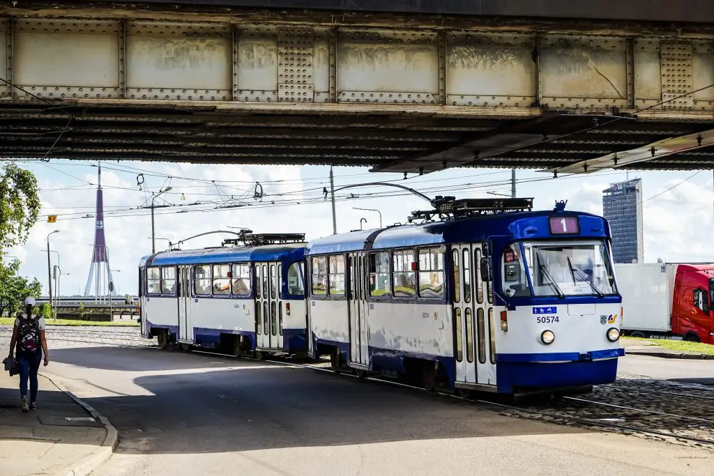 Tram Public Transport Riga | places to visit in riga latvia