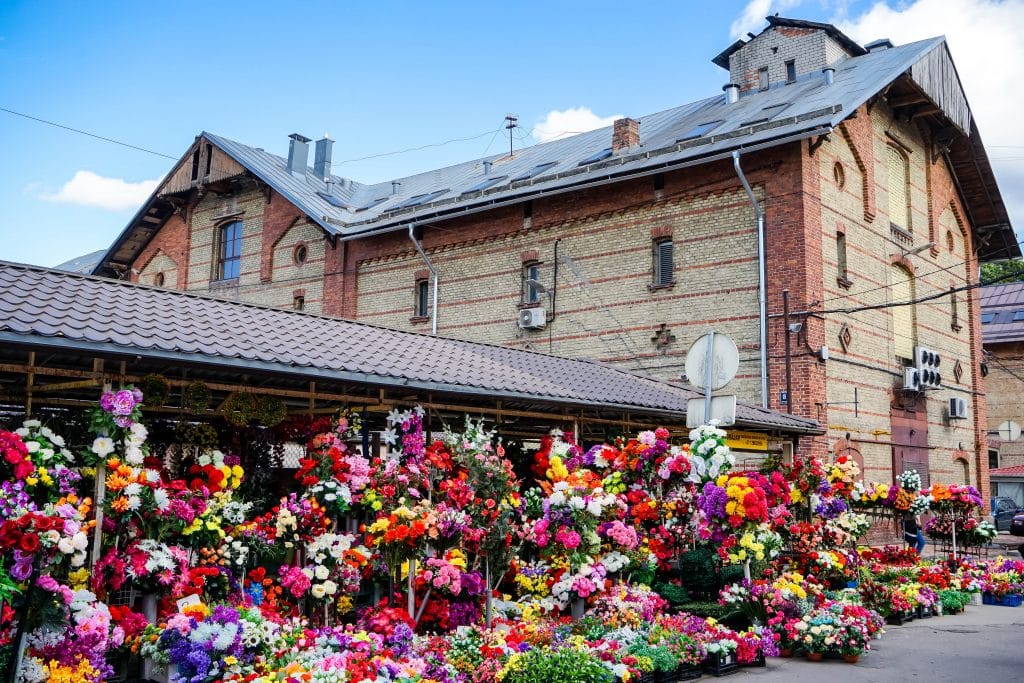 Sakta Flower Market | best things to do in riga