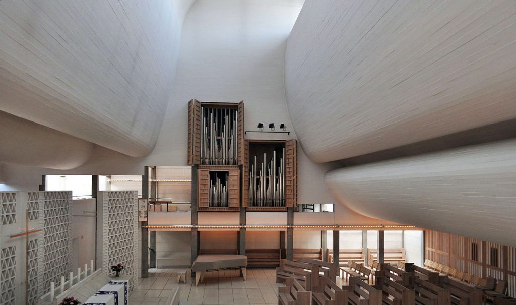 50 Unique Things To Do In Copenhagen: Denmark's Trendsetting Capital! 62 Bagsværd Church | what to visit in copenhagen