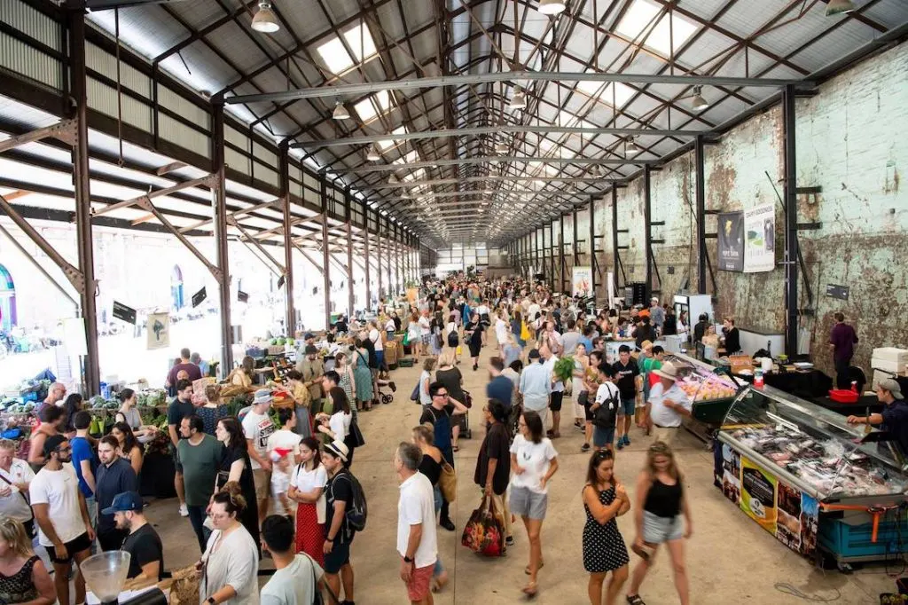 Carriageworks Farmers Market | romantic day out in sydney