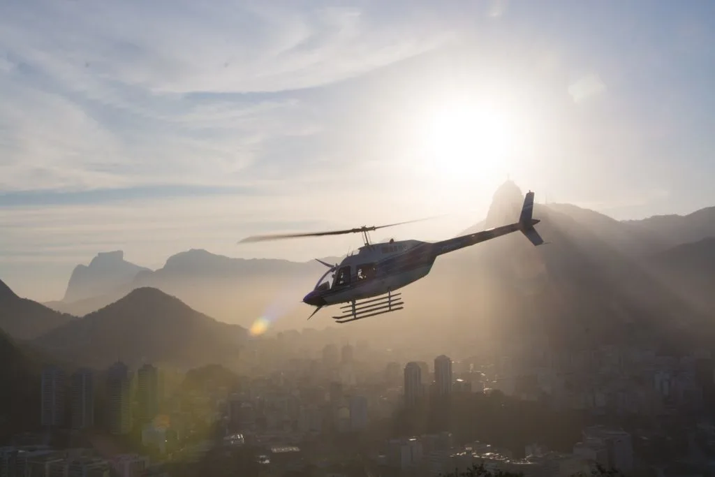 Helicopter Flight Over Rio
