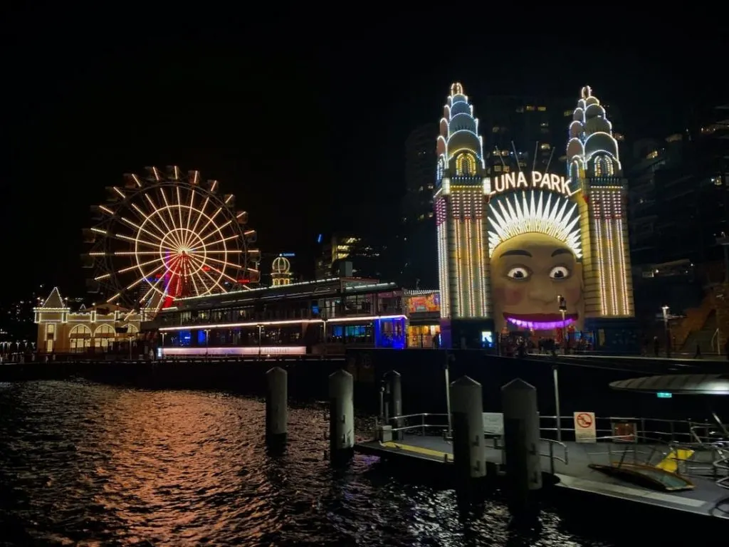 Luna Park Sydney romantic ideas