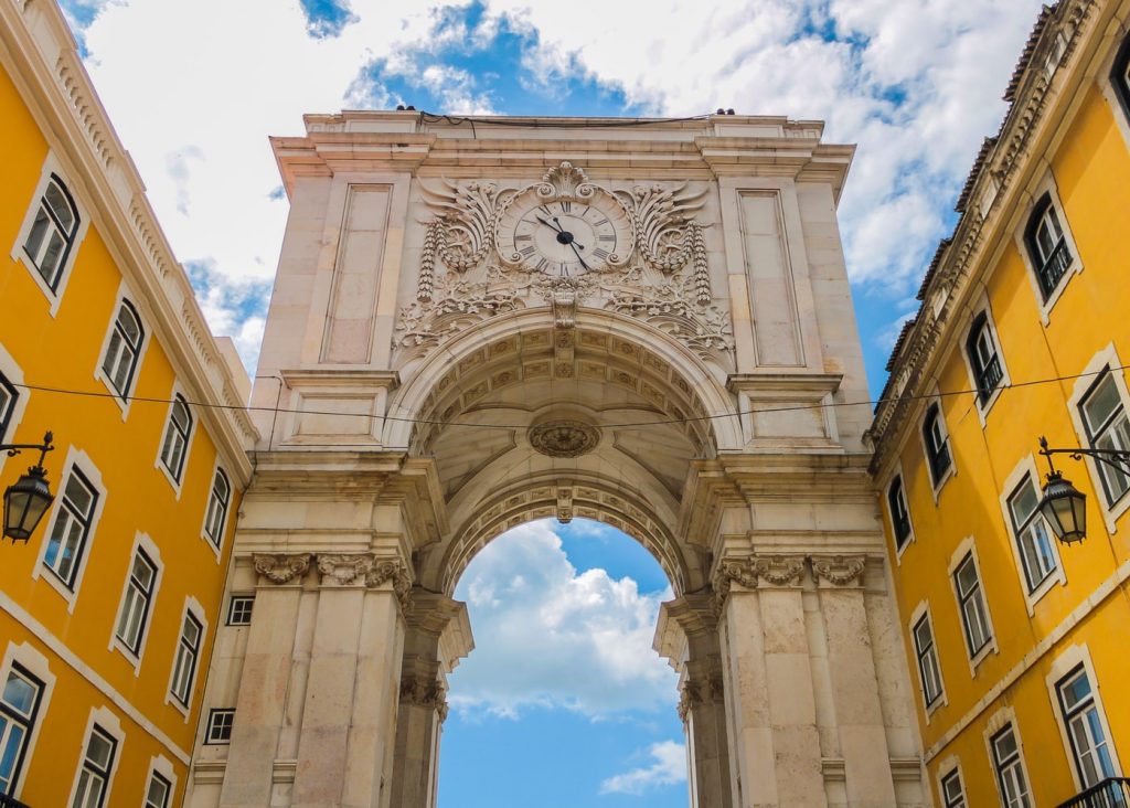 Rua Augusta Arch | best things to do in lisbon portugal