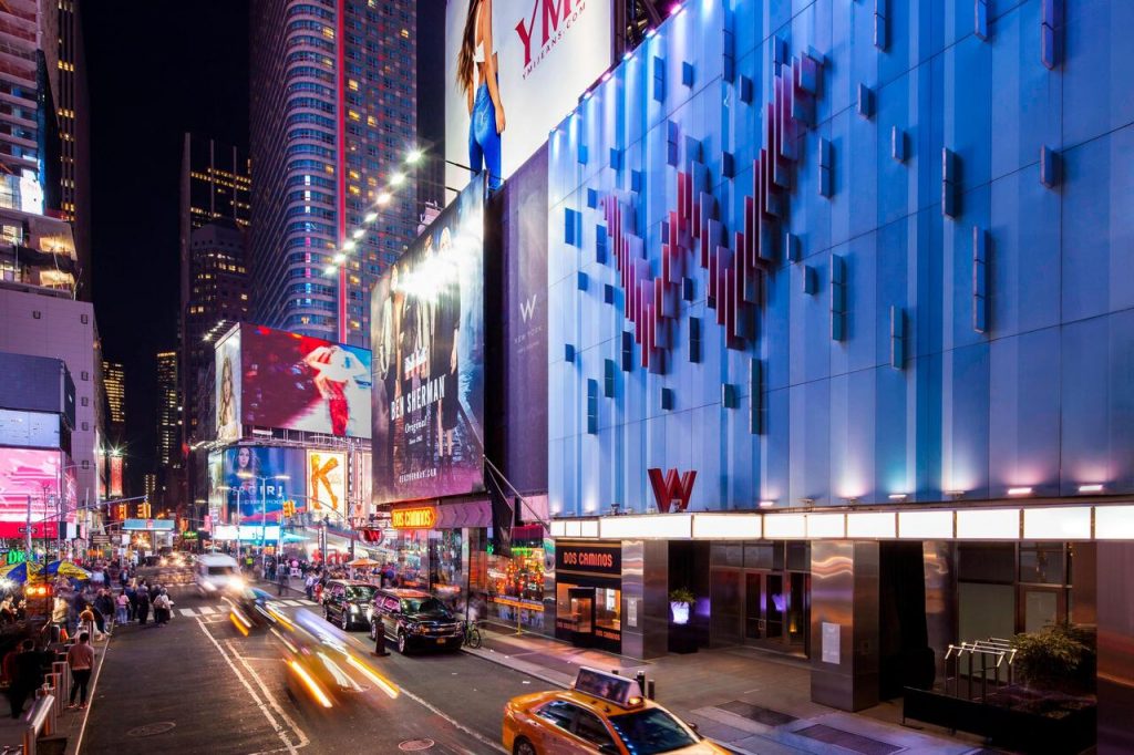 W New York Times Square - Coolest Hotel in NYC