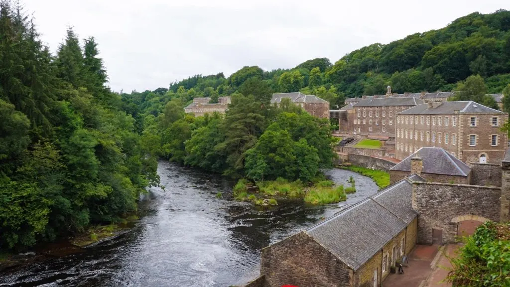 New Lanark UNESCO World Heritage Site in Scotland