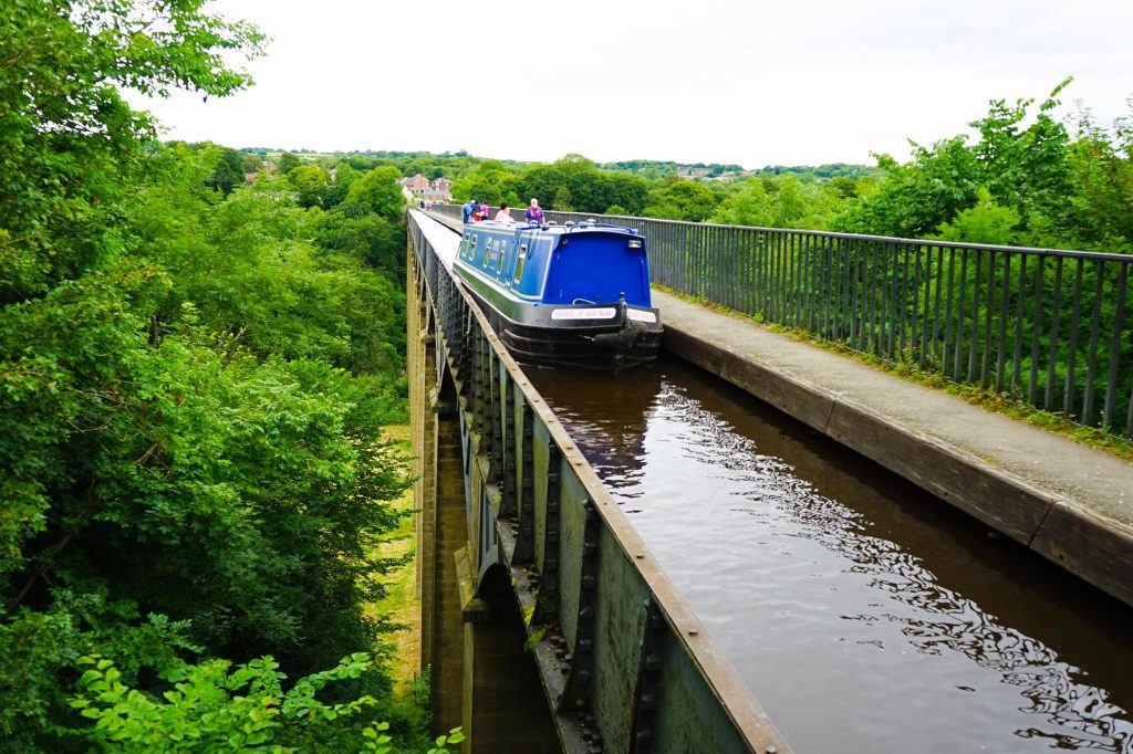 Pontcysyllte Aqueduct and Canal UNESCO World Heritage Site in Wales