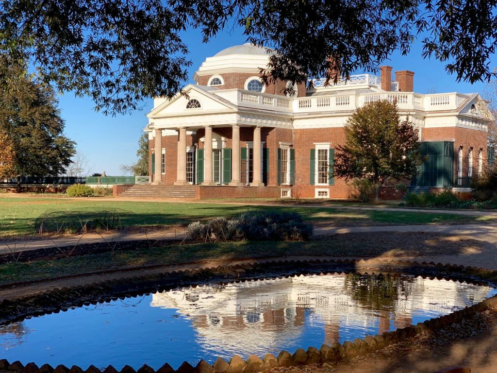 Monticello and the University of Virginia in Charlottesville USA World Heritage Site