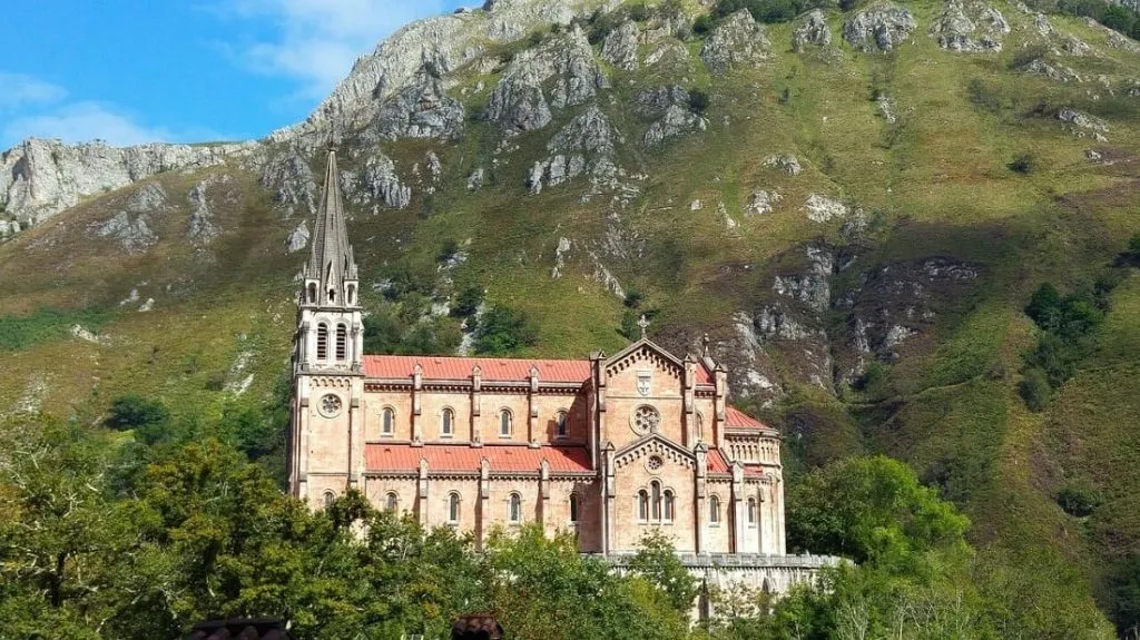 Our Lady of Covadonga in Asturias | famous landmarks of Spain