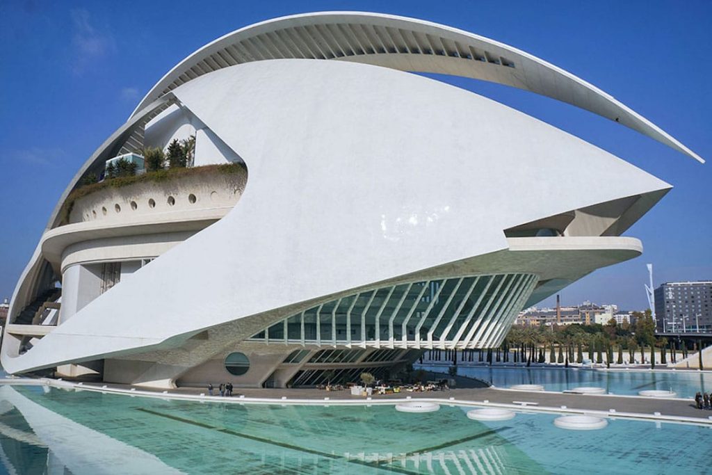 The City of Arts and Sciences in Valencia | what are the famous landmarks in spain