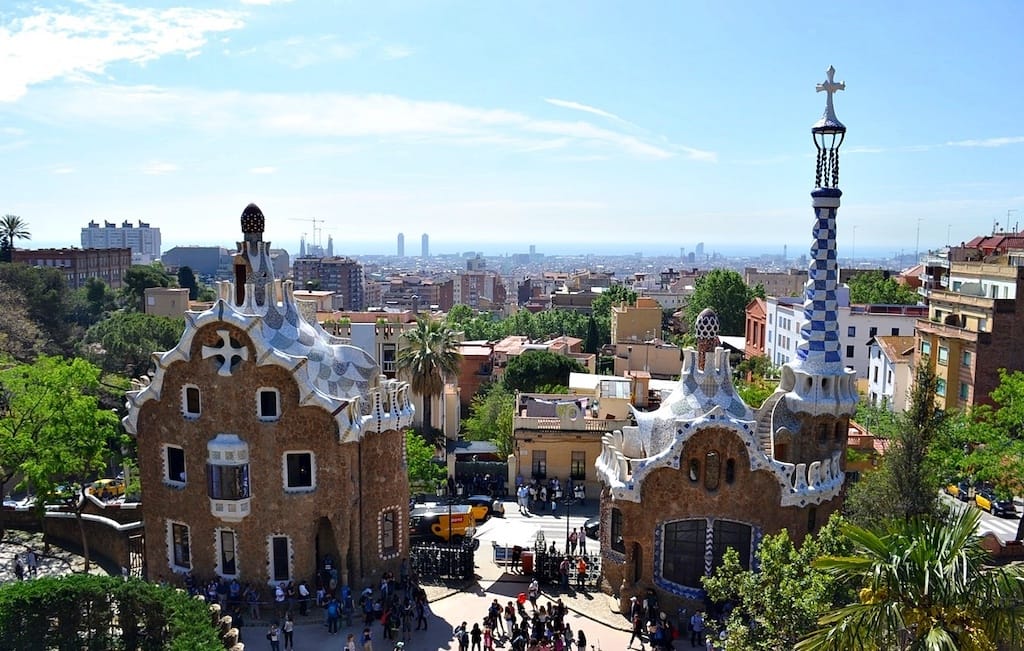 Parc Guell in Barcelona - Famous Landmarks In Spain