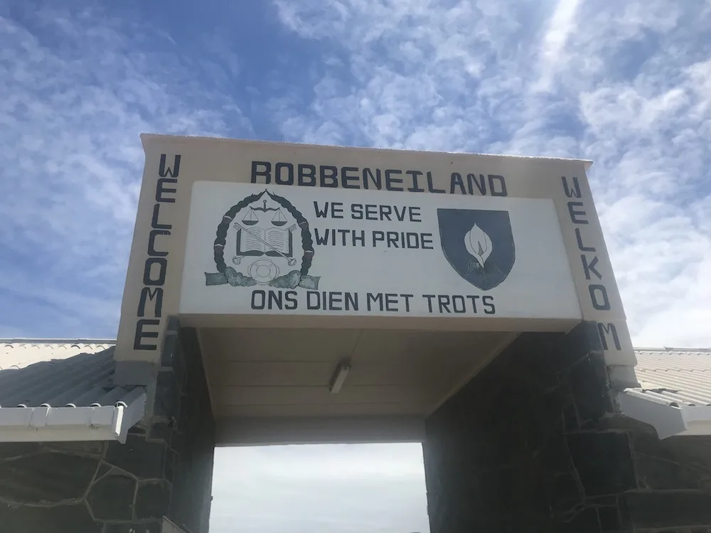 Robben Island UNESCO World Heritage Site in South Africa