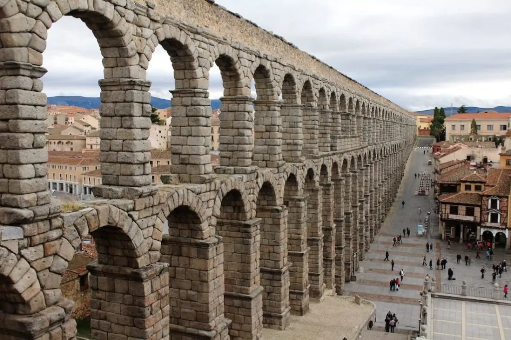 The Aqueduct of Segovia | landmarks of Spain