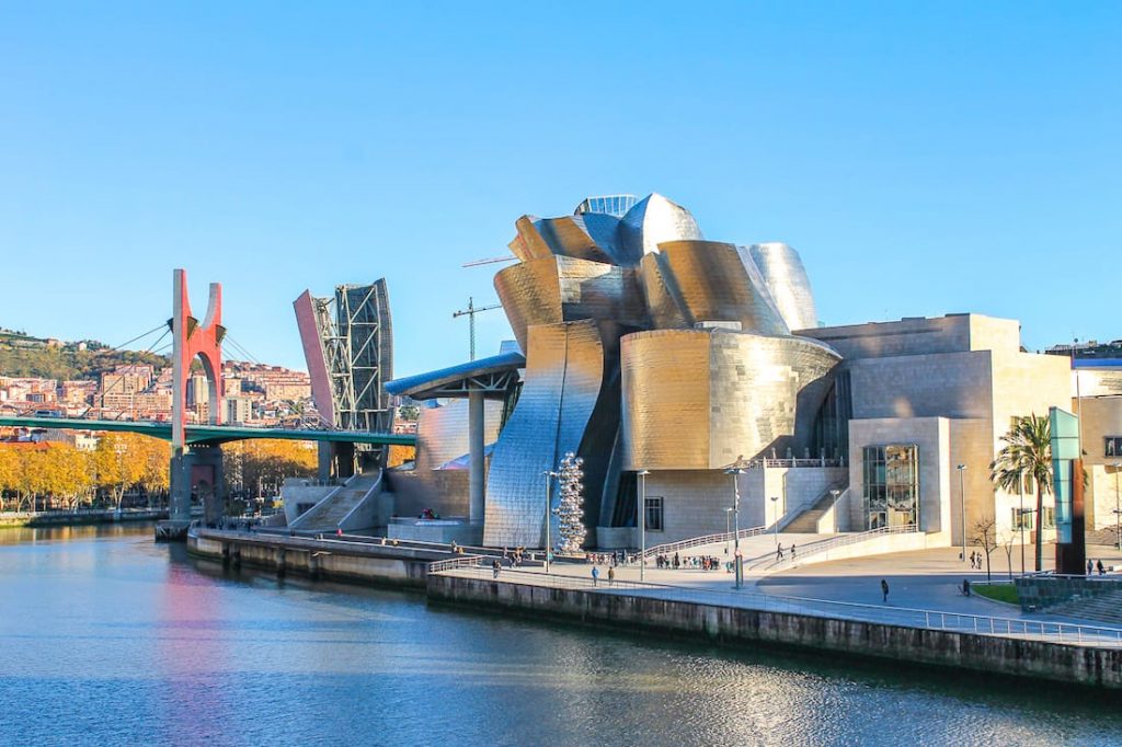 The Guggenheim Museum in Bilbao | where to go in spain