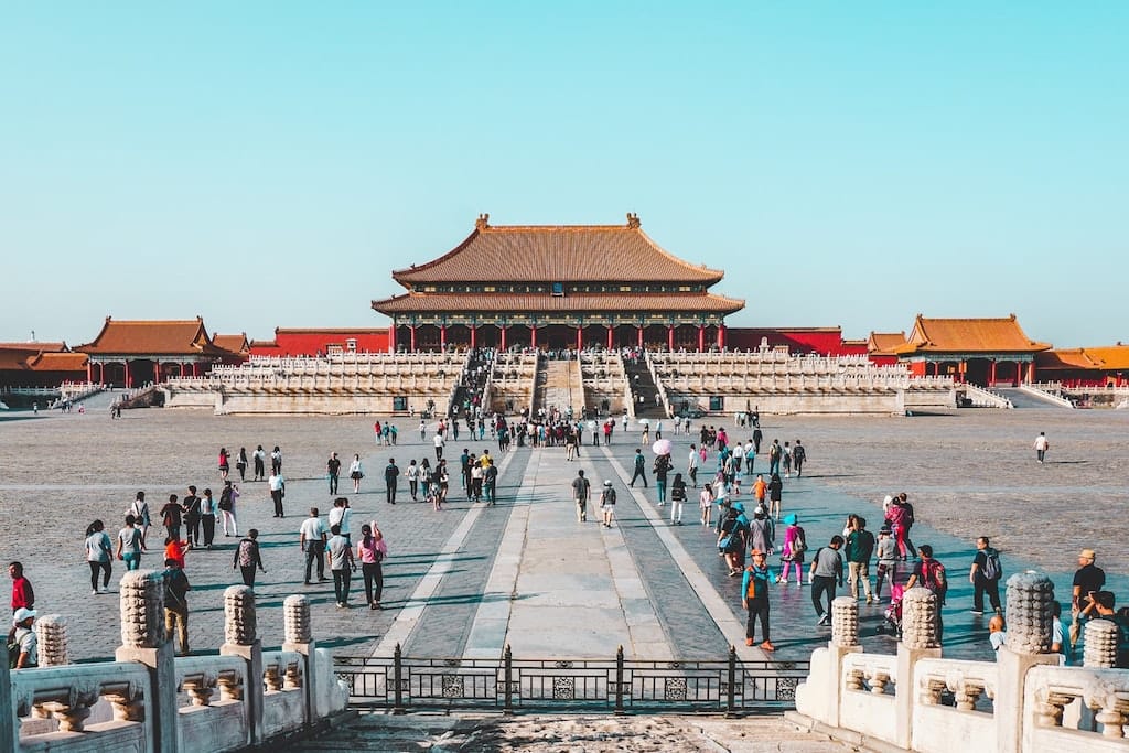 Forbidden City - famous landmarks of China