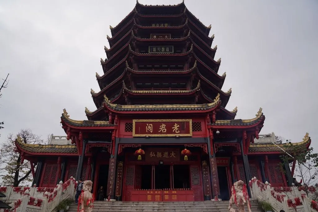 Temple at Mt Qingcheng - Famous Places To Visit In China