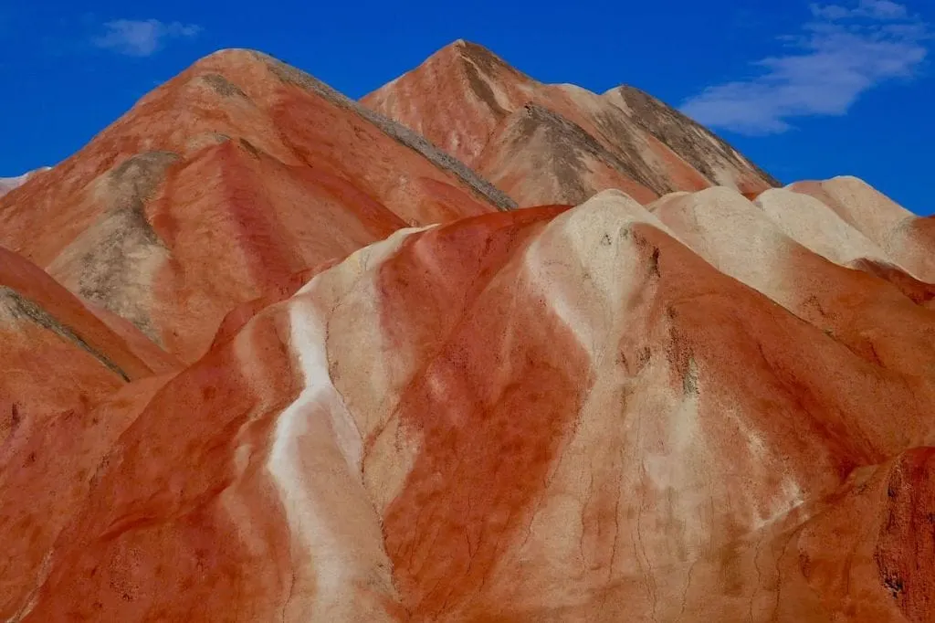 Zhangye Danxia Geopark - Rainbow coloured mountains of China