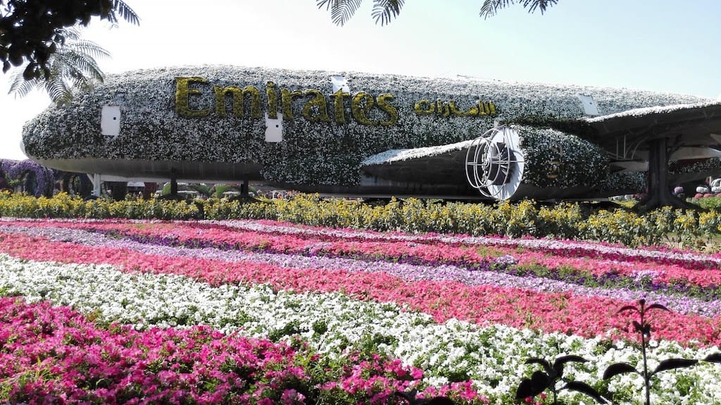 places to visit in dubai - The Miracle Garden