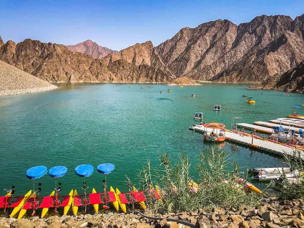 where to visit in the united arab emirates - Hatta Dam
