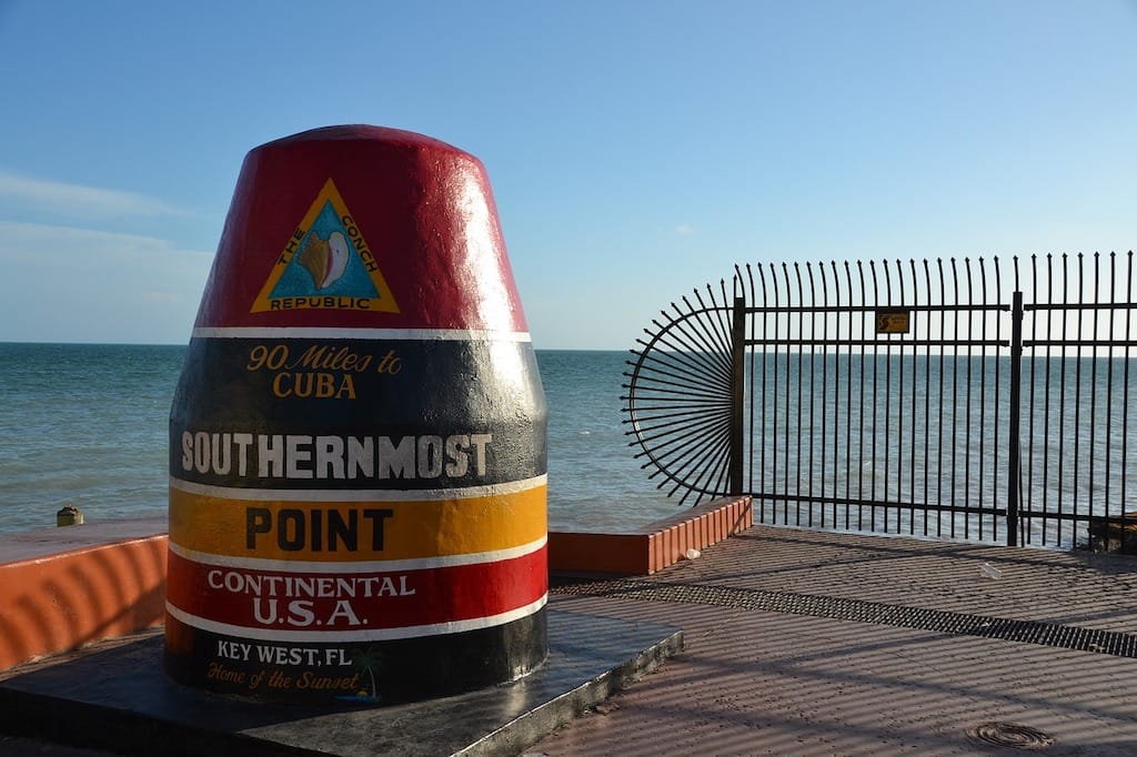 Famous Landmarks of Florida - Southernmost Point of the Continental US