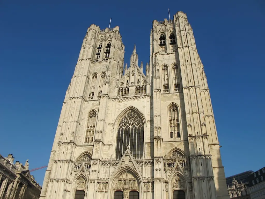 belgium landmarks attractions - St Michael And St Gudula Cathedral