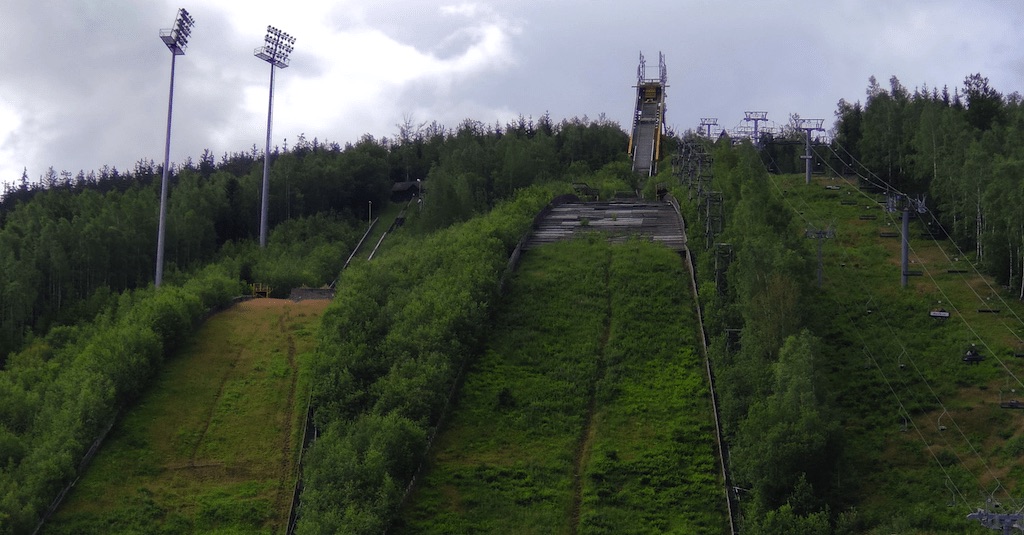 czech republic tourist attractions - Harrachov Ski Jumping Stadium