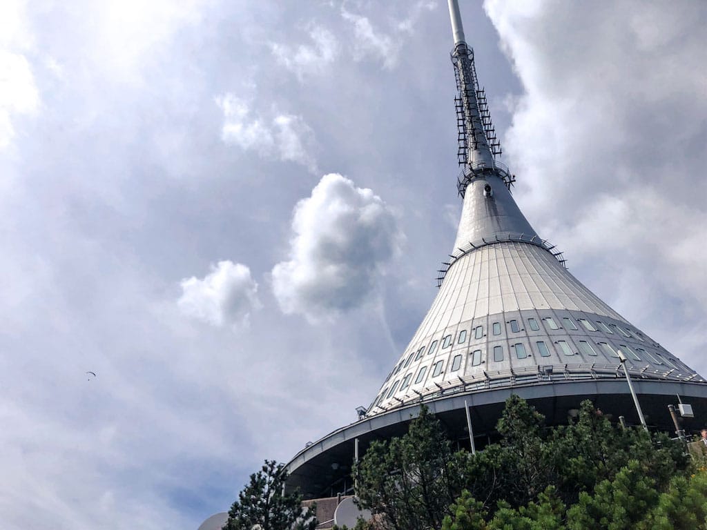 czech republic tourist attractions - Ještěd Tower