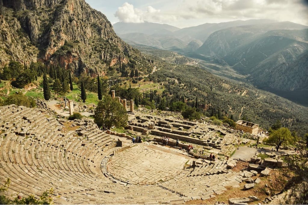 iconic greek landmarks - Delphi