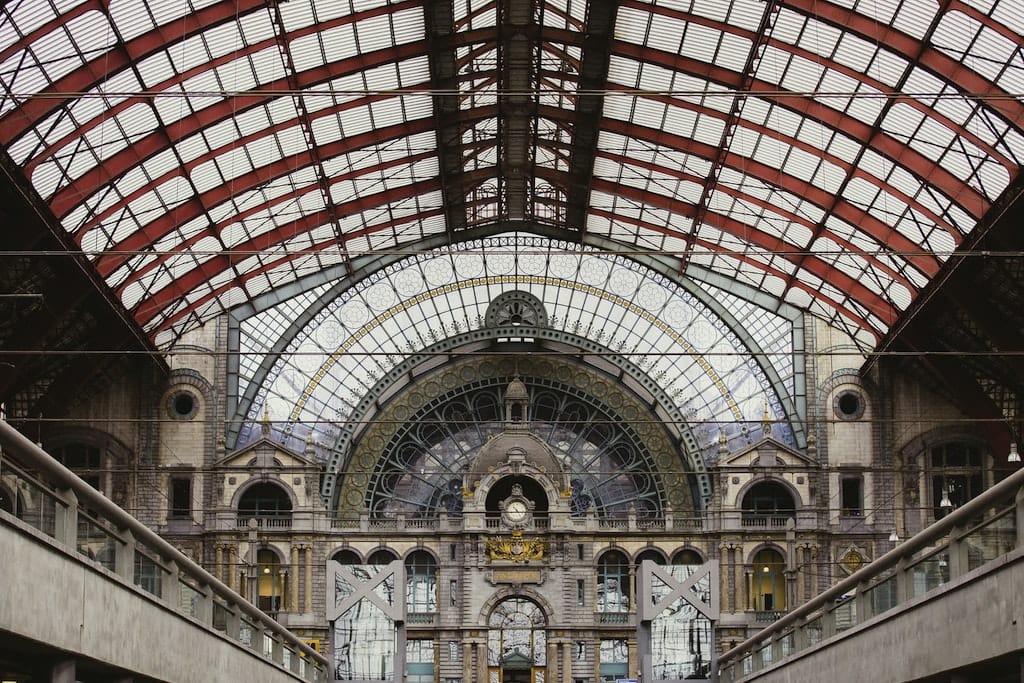 iconic landmarks in belgium - Antwerpen-centraal Railway Station