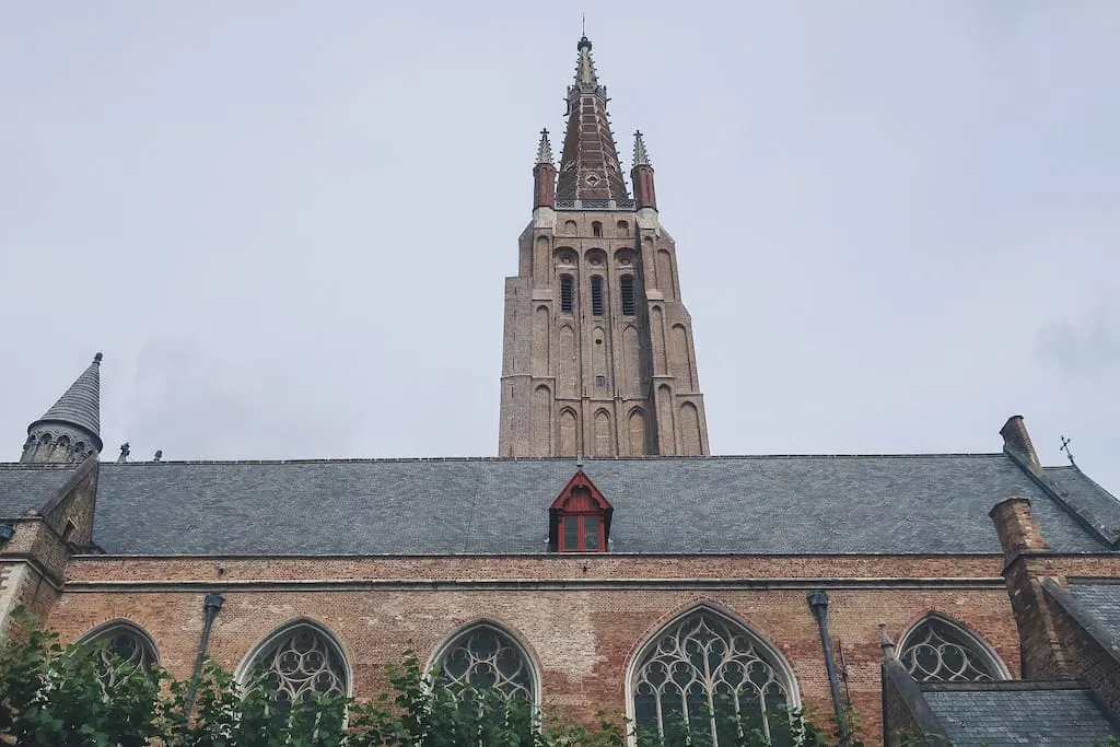 iconic landmarks in belgium - Church Of Our Lady Bruges