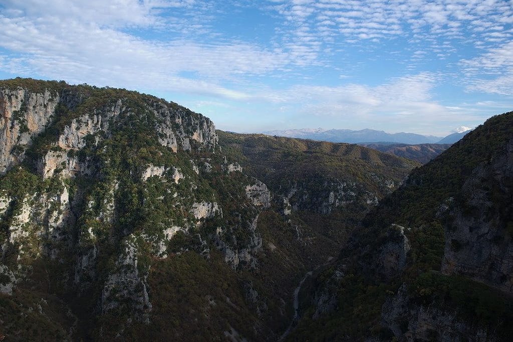 places to visit in greece - Vikos Gorge