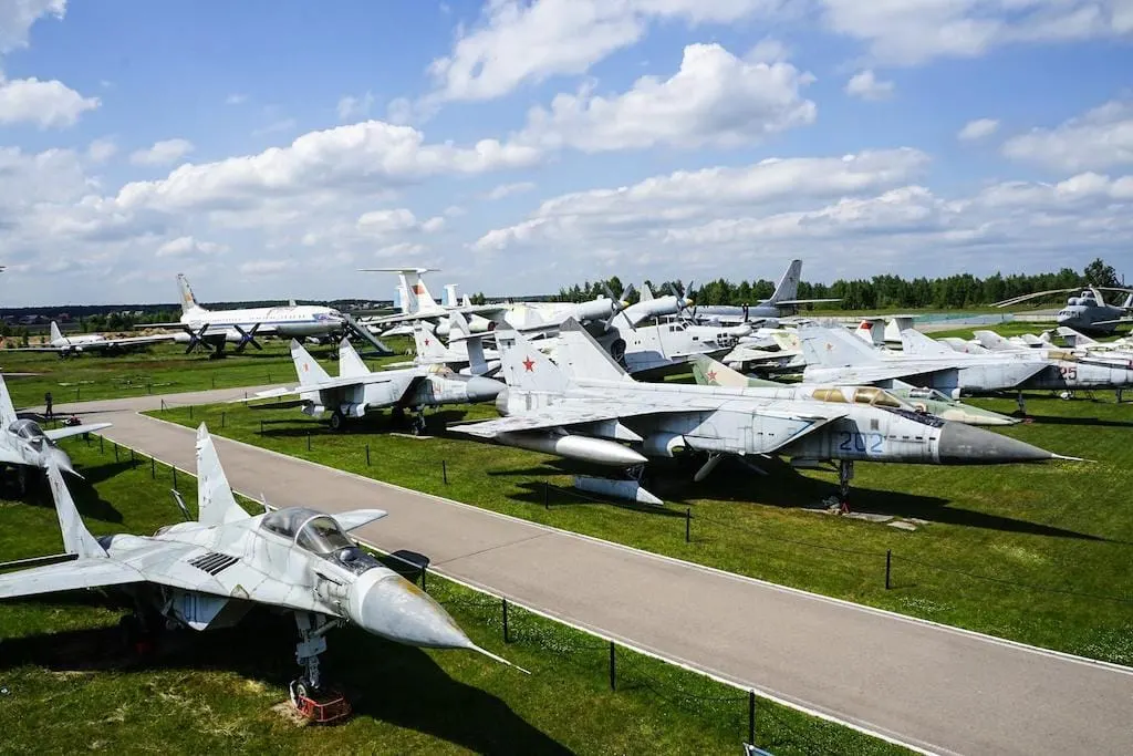 places to visit in russia - Central Air Force Museum