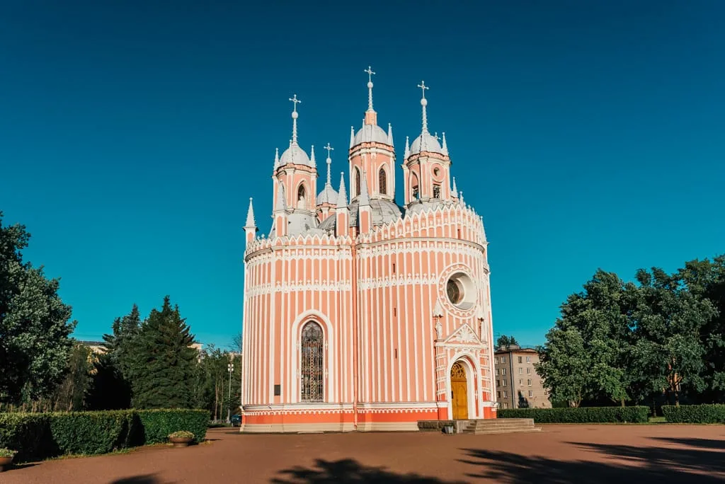 places to visit in russia - Chesme Church