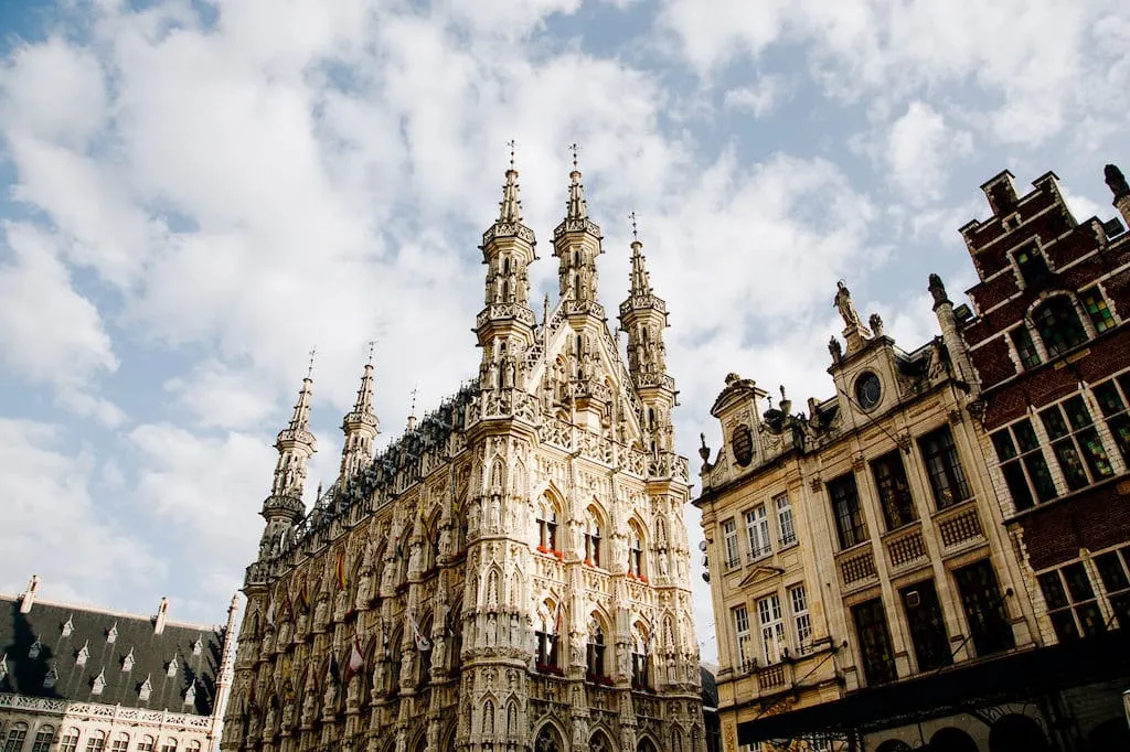 what to see in brussels - Historical Leuven Town Hall