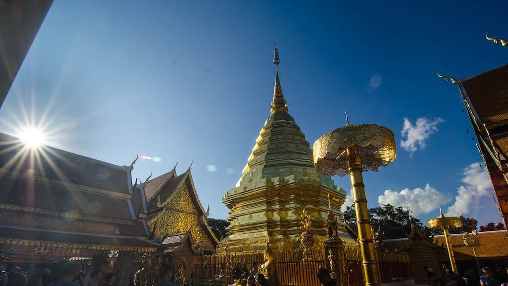 Famous Landmarks of Thailand - Wat Phra Doi Suthep (Gold Temple)