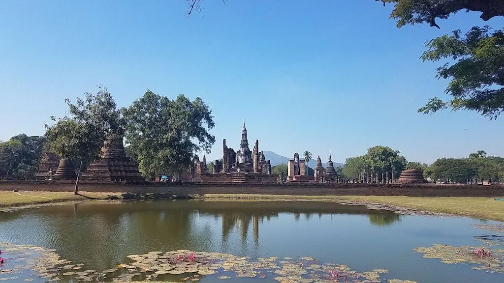 Thailand Landmark attractions - Sukhothai Historical Park