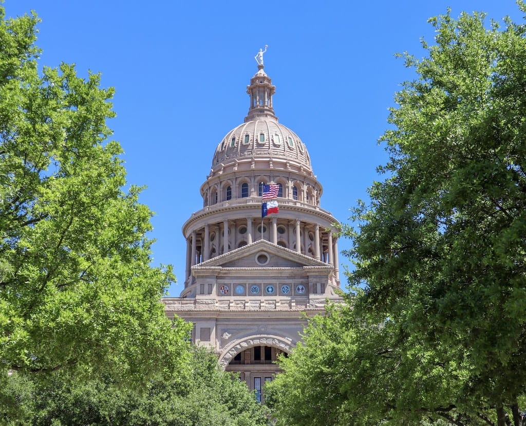 Where to visit in Texas - Texas Capitol Building