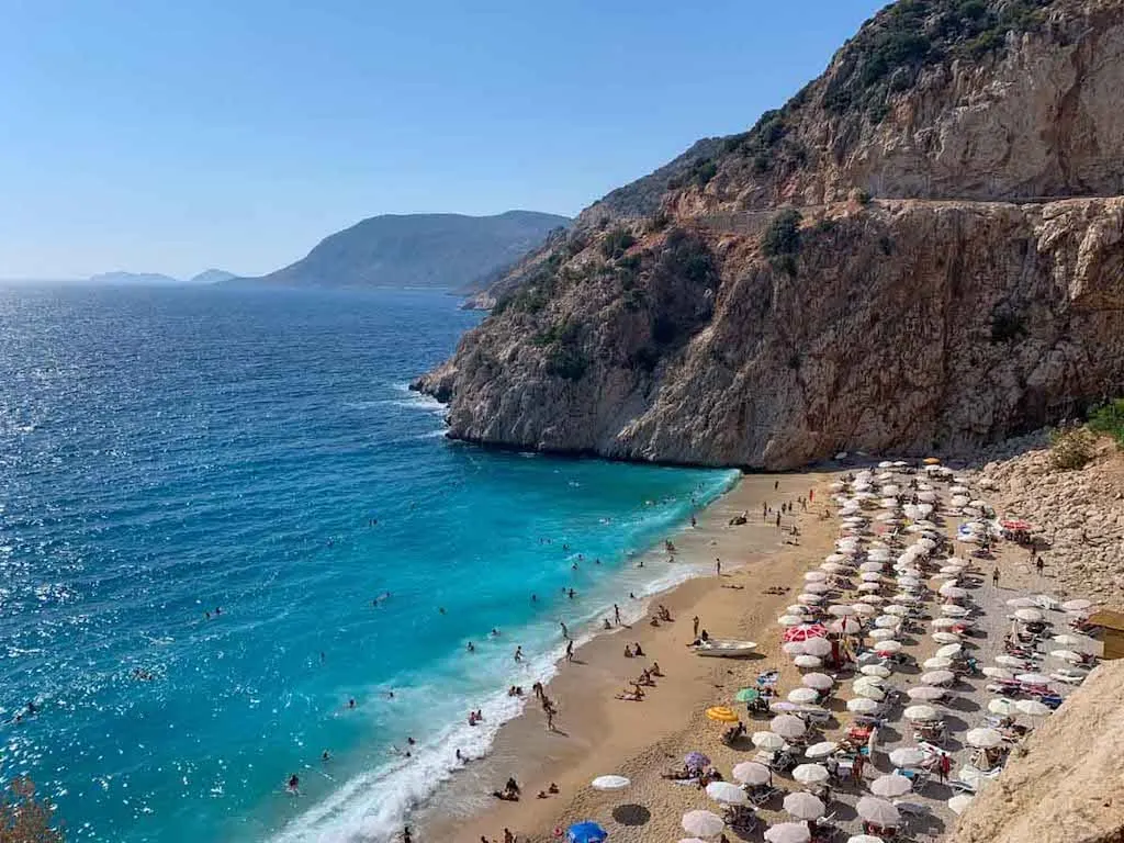 places to visit in turkey - Kaputas Beach