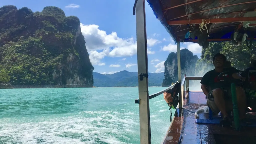 thailand tourist attractions - Cheow Lan Lake In Khao Sok National Park