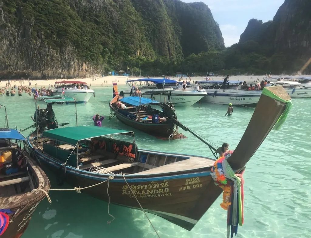 thailand tourist attractions - Maya Beach In Koh Phi Phi