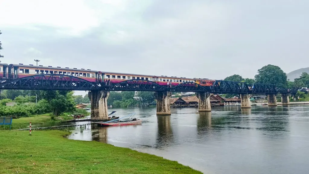 thailand tourist attractions - The Bridge On The River Kwai In Kanchanaburi